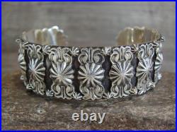 Native American Sterling Silver Star Drop Bracelet by Platero