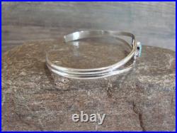 Native American Sterling Silver & Turquoise Bracelet by Lincoln