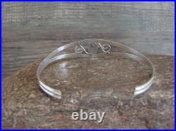 Native American Sterling Silver & Turquoise Bracelet by Lincoln