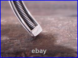 Native American Twisted Sterling Silver Bracelet Cuff by Tahe