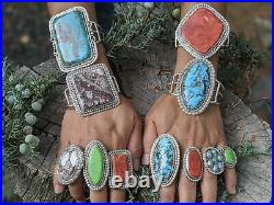 Navajo Bracelet Spiderweb Turquoise SouthWestArtisans Authentic Native American