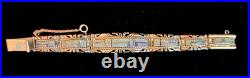 Navajo Confetti Opal Sterling Silver Bracelet Native American Jewelry 8 CW2014