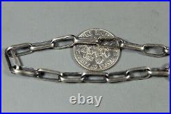 Navajo Handmade Chain 20 Necklace Sterling Silver 16.9 gm Robin Tsosie
