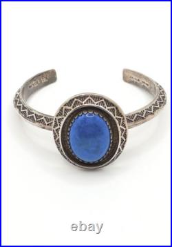 Navajo KCS Sterling Silver Bracelet