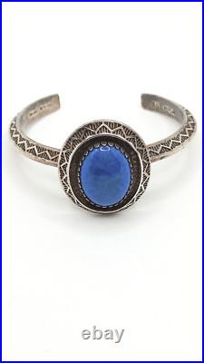 Navajo KCS Sterling Silver Bracelet