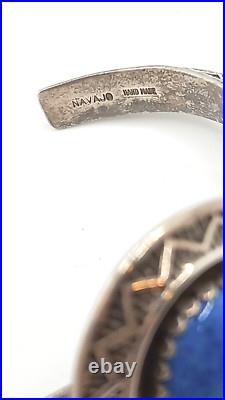 Navajo KCS Sterling Silver Bracelet