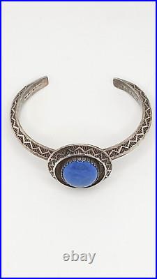 Navajo KCS Sterling Silver Bracelet