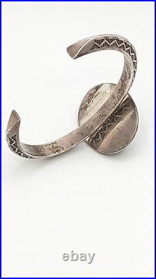 Navajo KCS Sterling Silver Bracelet