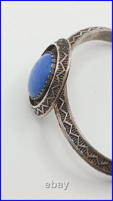 Navajo KCS Sterling Silver Bracelet