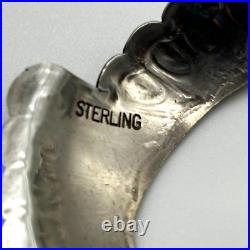 Navajo Native American Sterling Silver Turquoise Open Center Stick Barrette NWOT Navajo Native American Sterling Silver Turquoise Open Center Stick Barrette NWOT