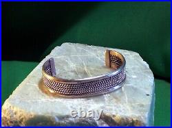 Navajo Sterling Silver Bracelet by Bahe Elegant Simplicity