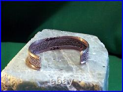 Navajo Sterling Silver Bracelet by Bahe Elegant Simplicity