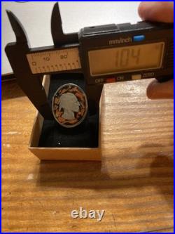 Navajo Sterling Silver Buffalo Indian Head Nickel Ring Primitive