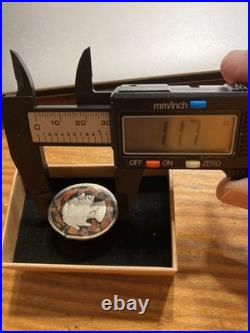 Navajo Sterling Silver Buffalo Indian Head Nickel Ring Primitive