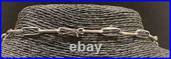 Navajo Sterling Silver Handmade chain necklace 30 1/4 Inches 22 grams