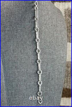Navajo Sterling Silver Link Bracelet Ben Begay