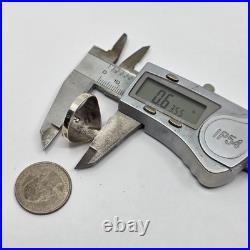 Navajo Sterling Silver Native American Shadowbox Paw Ring Mens Size 11 Navajo Sterling Silver Native American Shadowbox Paw Ring Mens Size 11