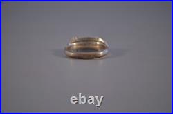 Navajo Sterling Silver Ring Signed Cortez Size 7 1/2