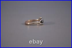 Navajo Sterling Silver Ring Signed Cortez Size 7 1/2