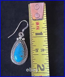 Navajo Sterling Silver and Turquoise earrings