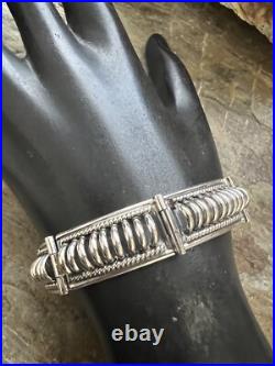 Navajo Sterling silver link bracelet