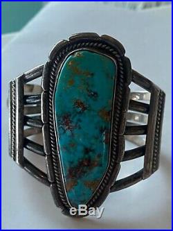 Old pawn turquoise cuff bracelet 5