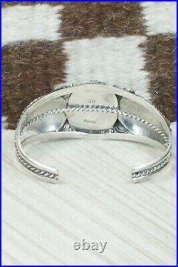 Onyx & Sterling Silver Bracelet Navajo