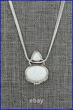 Opalite & Sterling Silver Necklace Rita Largo