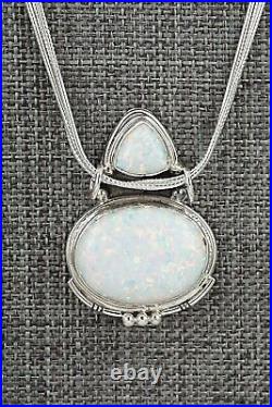 Opalite & Sterling Silver Necklace Rita Largo