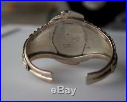 Outstanding Old Pawn Sterling Silver Navajo Heavy Cuff Ring Lot Hallmarked 5 oz