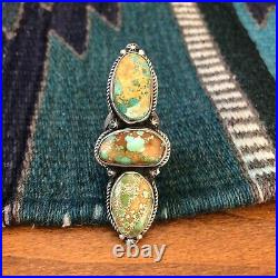 Randy Endito NAVAJO Sterling Silver NATURAL ROYSTON TURQUOISE RING size 9.25