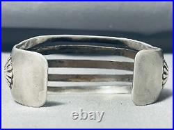 Rare Vintage Navajo Sterling Silver Bracelet