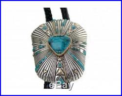 Raymond Yazzie, Lone Mountain Turquoise Bolo, a Legend