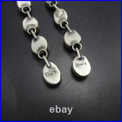SHEILA TSO Navajo GOLDEN HILLS TURQUOISE Sterling Silver EARRINGS Dangle Pierced