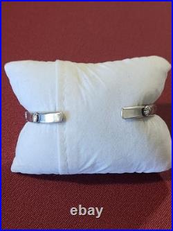 Samuel Yellowhorse Navajo Sterling Silver Green Soran Gold Stone Horse Bracelet