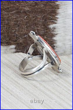 Spiny Oyster & Sterling Silver Ring Selina Warner Size 8