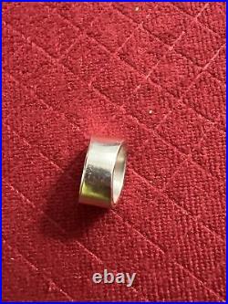 Square Chimney Butte Navajo Sterling Silver Ring Size 9.5 Men