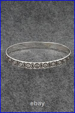 Sterling Silver Bangle Bracelet Roland Dixson