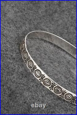 Sterling Silver Bangle Bracelet Roland Dixson