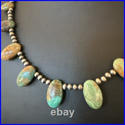 Sterling Silver Beads Royston Turquoise 20 Necklace 18855