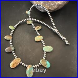 Sterling Silver Beads Royston Turquoise 20 Necklace 18855