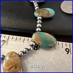 Sterling Silver Beads Royston Turquoise 20 Necklace 18855
