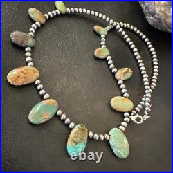 Sterling Silver Beads Royston Turquoise 20 Necklace 18855
