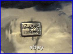 Sterling Silver Horse Buckle by Randy Shorty, Navajo