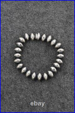 Sterling Silver Navajo Pearl Bracelet Bryannen Halwood