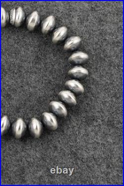 Sterling Silver Navajo Pearl Bracelet Bryannen Halwood