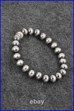 Sterling Silver Navajo Pearl Bracelet Bryannen Halwood
