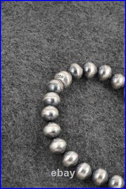 Sterling Silver Navajo Pearl Bracelet Bryannen Halwood