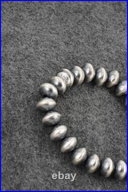Sterling Silver Navajo Pearl Bracelet Bryannen Halwood