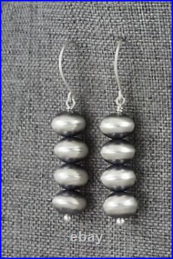 Sterling Silver Navajo Pearl Earrings Bryannen Halwood